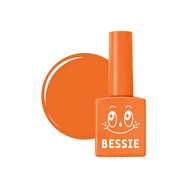 BESSIE 彩色甲油膠 11ml  O03 胡蘿蔔色  1瓶