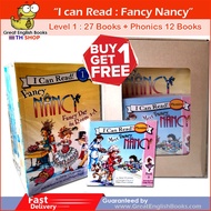 *Cash On Delivery Available* English Children's Books I can read: Fancy Nancy (level 1) 27 Free Phon