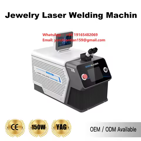 150W Desktop Jewelry Laser Welding Machine 1064nm Micro Laser Welder for Jewelry Repairing Eyewear D