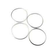 4 Thép Không Gỉ Cửa Xe Ô Tô Loa Âm Thanh Bao Viền Cho Xe BMW X3 G01 X4 G02 2018-2023 Phụ Kiện Nội Th