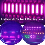 5/10/20 pcs 6LED Module 12V 24V Truck Side Marker Indicator Light COB Led Module Waterproof Car Moto