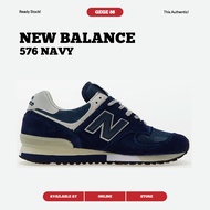 New Balance 576 Navy 100% Original Sneakers Casual Men Women Shoes Ori Shoes Men Shoes Women Running Shoes New Balance Original
