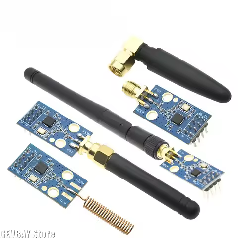 CC1101 Wireless Module with SMA Antenna Wireless Transceiver Module 433MHZ