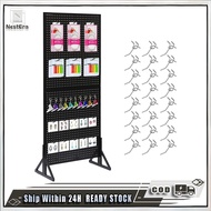 Pegboard Rack Stand Pegboard Stand Pegboard Organizer Pegboard Shelf Pegboard With Stand Metal Pegbo