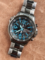Seiko solar 光動能 計時 响鬧 手表 (V172,42mm