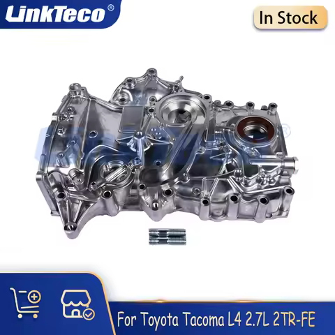 Engine Oil Pump Timing Chain Cover Assembly Fit 2.7 L 2TR-FE For Toyota Tacoma LAND CRUISER PRADO 2.