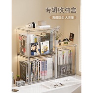 Album Storage Box CD Display Stand Disc Shelf CD Cabinet CD Storage Box Acrylic Record Protection Bo