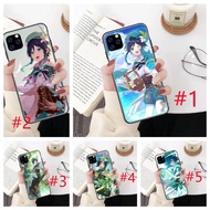 OPPO F11 Pro R9 R9S R11 R11S F3 Plus 230806 Black soft Phone case cartoon Genshin impact Venti Wendi