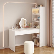 Cream Desk Light Luxury Corner Cabinet Style Dresser ins Style Integrated Table Drawer with Desk Boo