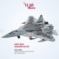 Airplane Model SU57 SU57S Tank Helicopter Assembled Assorted Collectible Gift Decoration M7 YL Airpl