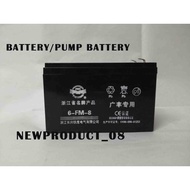 BATTERY/BATTERY PUMP/MESIN PUMP battery/6-FM-8