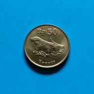 Uang Koin 50 Rupiah 1998