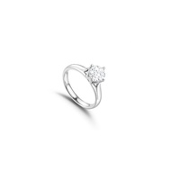 Lee Hwa Supernova Lab-Grown Diamond White Gold Ring