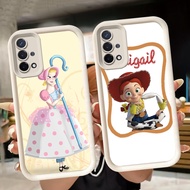Soft Casing for OPPO F17 A15 A54 A16K A16E A93 Reno 4 Lite 4F A15s A35 Pro White Q114 Toy Story