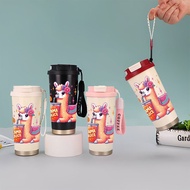 TERMOS Llama Animals Cutie Tumbler Coffee Stainless Steel CUP 500 ML Vacuum Mug Thermos Coffee Cup C