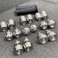 [Ex155,SONIC notes] Combo of 304 stainless steel handlebar hump with M99 gloves for many vehicle mod