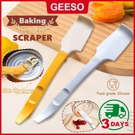 GEESO Food-grade Sililcone Mixing Dough Scraper Cream Scraper Kitchen Tool Heat Resistant Utensils C