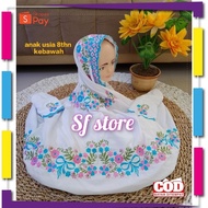 / MUKENA CONTINUOUS CHILDREN AGED 8 YEARS AND BELOW