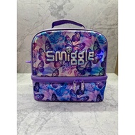 Smiggle Lunch Bag Butterfly Purple Original