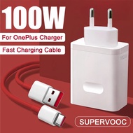 For Oneplus Original 100W SuperVOOC Charger Fast Charging Plug US EU Adapter For Oneplus 15 14 13r 1