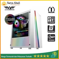 Armageddon Kagami K2 White Gaming CPU Case