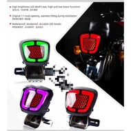 RETRO RGB Stop Lamp CB100 CB125 S90 + 3 in 1 retro Stop lamp BRACKET CB100 CB125 RETRO REAR LAMP
