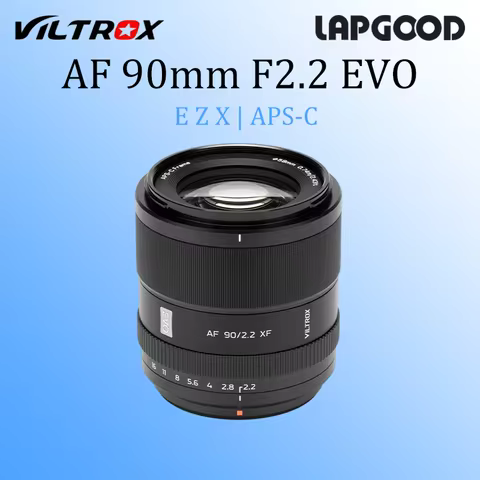 Viltrox AF 90mm F2.2 EVO E Z X APS-C Auto Focus Camera Lens for Sony E Nikon Z Fujifilm X Mount A640