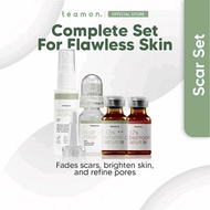 🔥🔥READY STOCK NEW TEAMON SCAR SET ROLLER MICRONEEDLING DERMAROLLER VITAMIN C SERUM🔥🔥