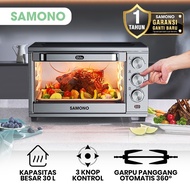 SAMONO Low Watt 30 Liter Stainless Steel Electric Oven SW EOS30