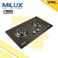 Milux Built-in Tempered Glass Gas Cooker Cooker Hob MGH-966F