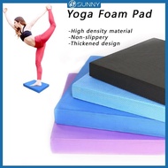 Foam Yoga Pad Yoga Mat Balance Pad TPE Pilates Exercise Non-slip Waterproof Fitness Training