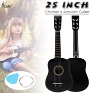 SLADE 25 Inch Basswood Acoustic Guitar with Pick Strings Guitar for Children and Beginner