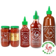 HUY FONG Sriracha Hot Chili Sauce USA Original Chili Paste Sos Cili Pedas Low Calorie Dipping Sauce 