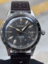 Brand New Seiko Presage Grey Dial GMT Men’s Automatic Watch SSK013J1