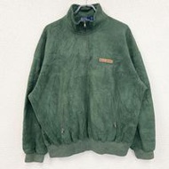 90年代Ralph Lauren Lauren Polo衫，復古綠色，L碼