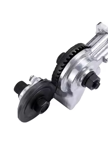 Electric Drill Nibbler Attachment Sheet Metal Cutter 360° Swivel Drill Shear for Iron Aluminum Stain