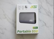 100% new AGI 2TB portable ssd