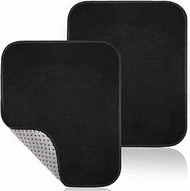 Bowling Ball Towel 2 Pack 10 x 8 Inch - Microfiber Bowling Ball Shammy Cleaner Pads Kit with Easy Gr