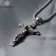Grateful - Corpus Necklace Jesus Silver