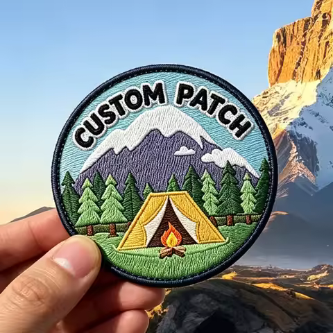 Custom Embroidered Patches Custom Iron On Patches Morale Hook & Loop Patch Team Group Logo Personali