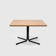 TEMPO 實木咖啡桌茶几-棕/方75/高45