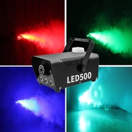 Color Mini Fog Machine With LED Remote Control Wire Atomizer, Smoke Sprayer, Disco Atmosphere Adjustment, Special Effects
