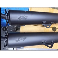 [READY STOCK] ESR Y15ZR Backpressure Exhaust 35X38 / 38X42 Racing Pipe Ekzos Muffler Performance Plu