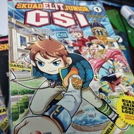 SKUAD ELIT JUNIOR CSI SIRI 1 BERAKSI,CSI KOMIK MELAYU PRELOVED