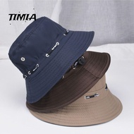 TIMIA Summer Beach Outdoor Fishing for Men Women Hip Hop Cotton Bucket Hat Cap Sun Hats