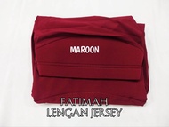 Mels Hijab - Fatemah (Jilbab Lengan Syari Jumbo Pad Antem) Kerudung Tangan Jersey Super Hight Qualit