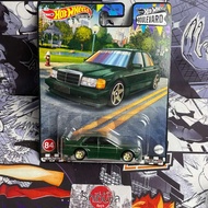 HIJAU Hot Wheels Mercedess benz 190 E Green Mercy