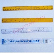 Clear ruler standard ruler, Wood Ruler, wooden ruler,drawing Ruler, stencil ruler