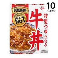 [Set of 10] Glico DONBURI-Tei Gyudon (Beef Bowl) 160g