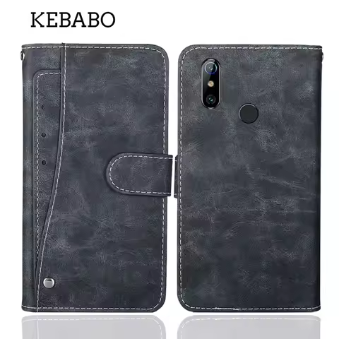 Fashion Leather Wallet Elephone PX U3H S8 Pro A6 Mini Case Flip Luxury Card Slots Cover Phone Protec